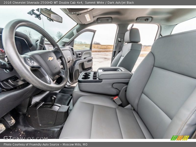 Summit White / Dark Ash/Jet Black 2016 Chevrolet Silverado 2500HD WT Double Cab 4x4