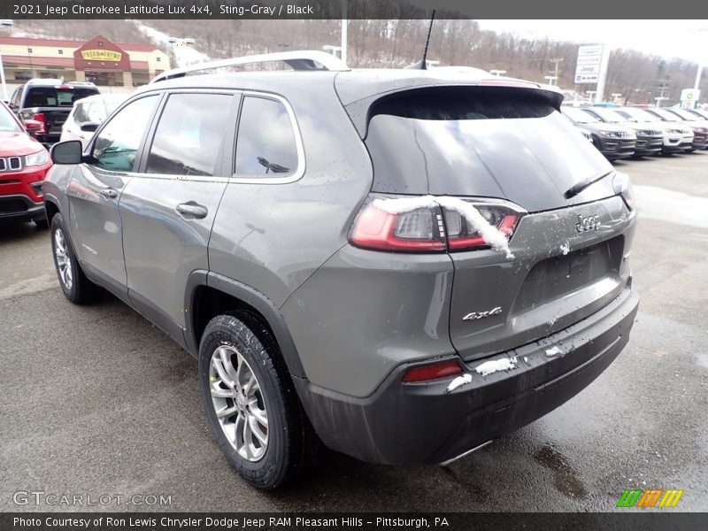 Sting-Gray / Black 2021 Jeep Cherokee Latitude Lux 4x4
