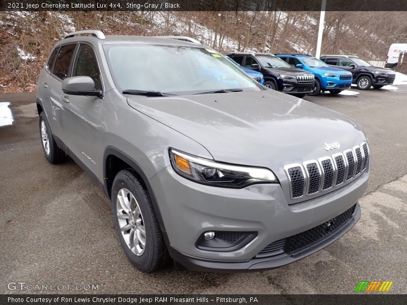 Sting-Gray / Black 2021 Jeep Cherokee Latitude Lux 4x4