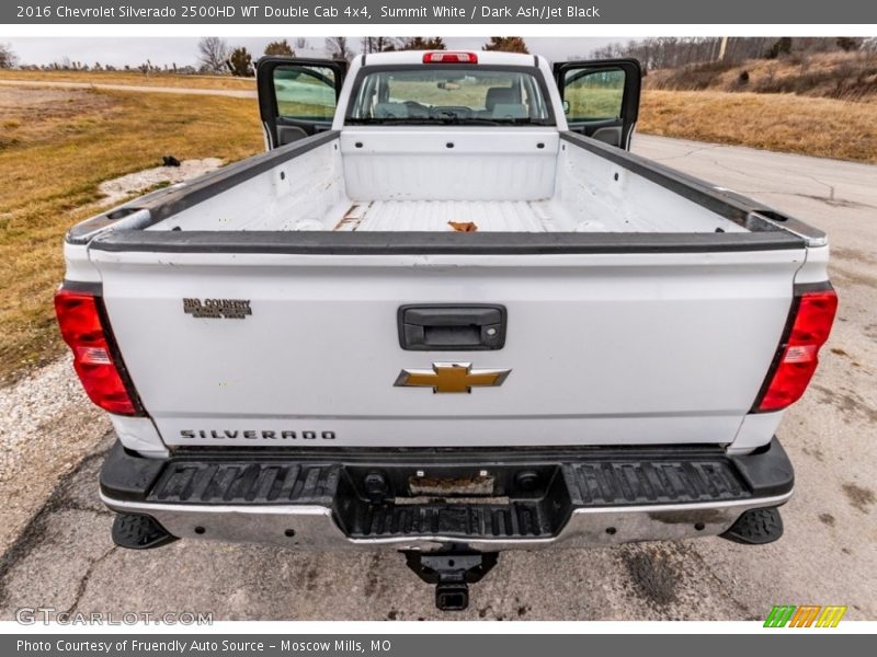 Summit White / Dark Ash/Jet Black 2016 Chevrolet Silverado 2500HD WT Double Cab 4x4