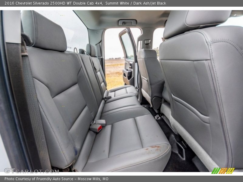 Summit White / Dark Ash/Jet Black 2016 Chevrolet Silverado 2500HD WT Double Cab 4x4