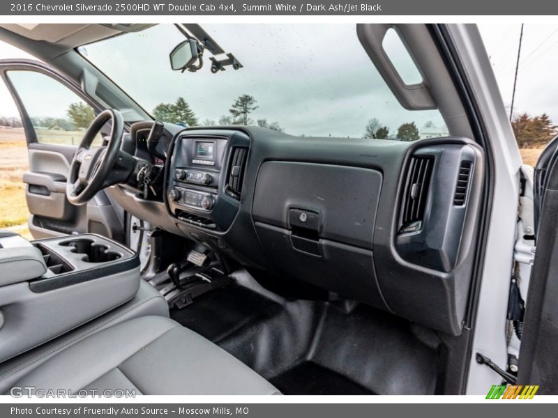 Summit White / Dark Ash/Jet Black 2016 Chevrolet Silverado 2500HD WT Double Cab 4x4