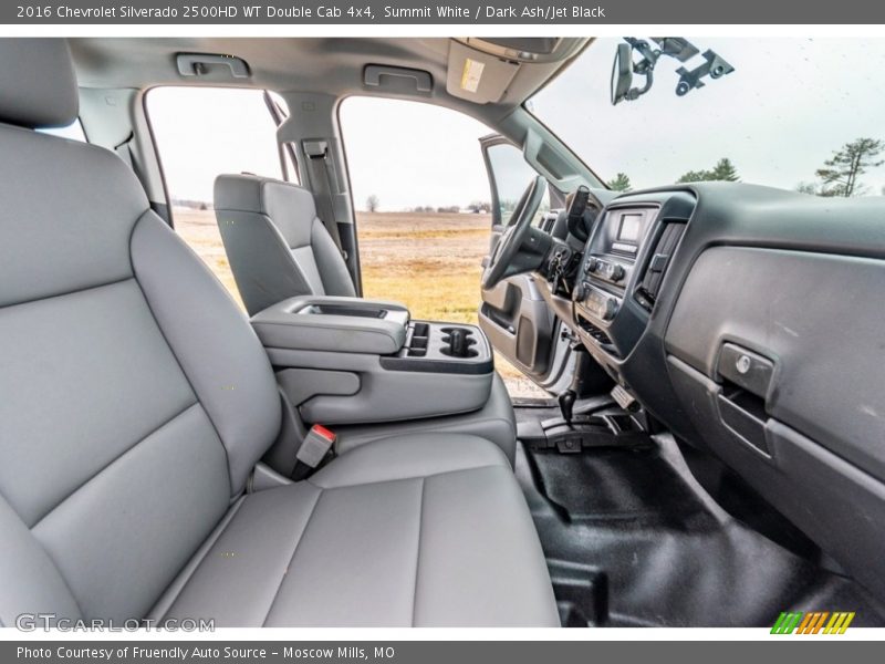 Summit White / Dark Ash/Jet Black 2016 Chevrolet Silverado 2500HD WT Double Cab 4x4