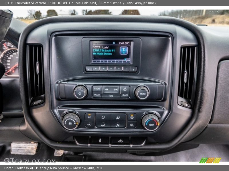 Controls of 2016 Silverado 2500HD WT Double Cab 4x4