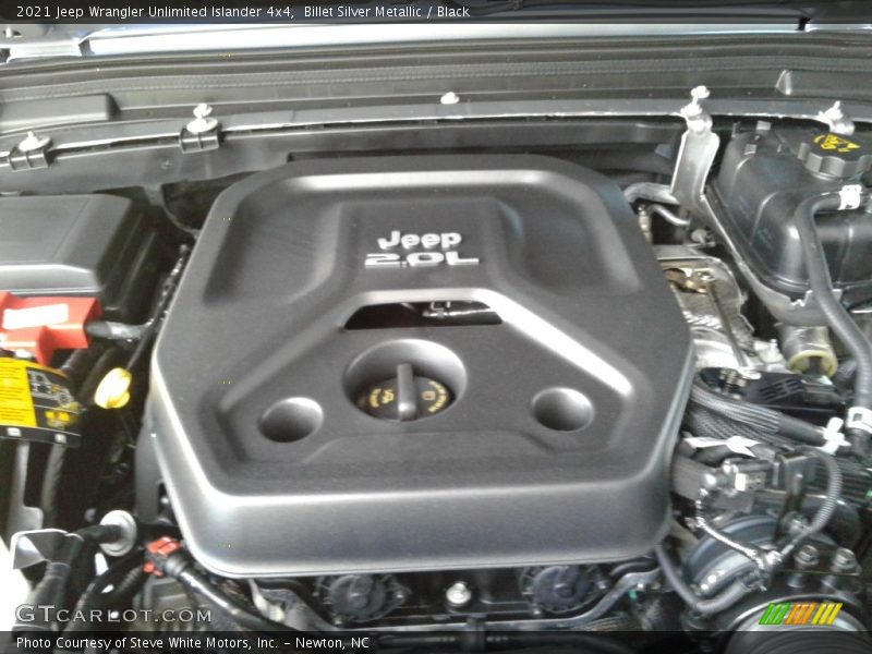  2021 Wrangler Unlimited Islander 4x4 Engine - 2.0 Liter Turbocharged DOHC 16-Valve VVT 4 Cylinder