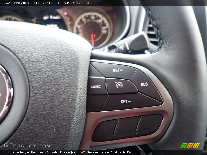 Sting-Gray / Black 2021 Jeep Cherokee Latitude Lux 4x4