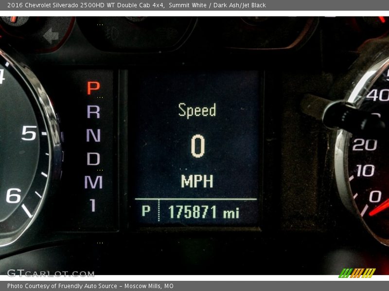 Summit White / Dark Ash/Jet Black 2016 Chevrolet Silverado 2500HD WT Double Cab 4x4