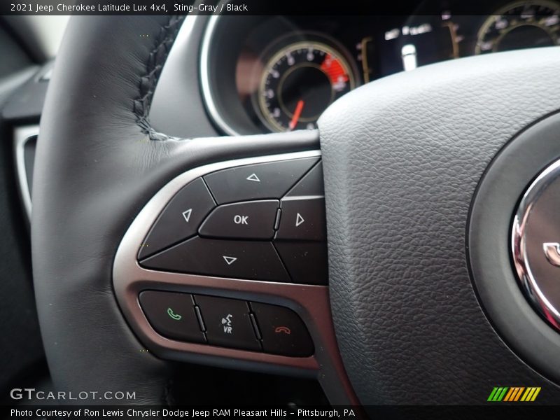 Sting-Gray / Black 2021 Jeep Cherokee Latitude Lux 4x4