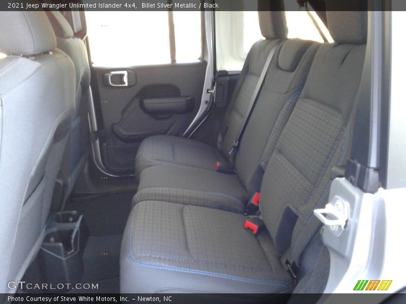 Rear Seat of 2021 Wrangler Unlimited Islander 4x4