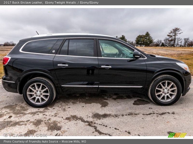 Ebony Twilight Metallic / Ebony/Ebony 2017 Buick Enclave Leather