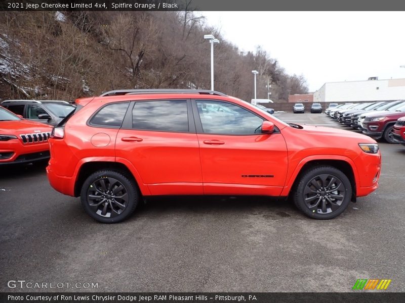  2021 Cherokee Limited 4x4 Spitfire Orange