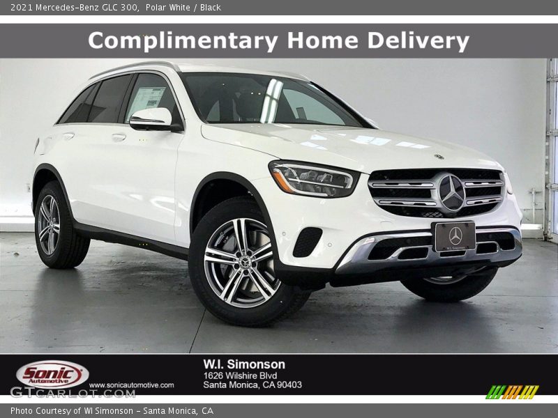Polar White / Black 2021 Mercedes-Benz GLC 300