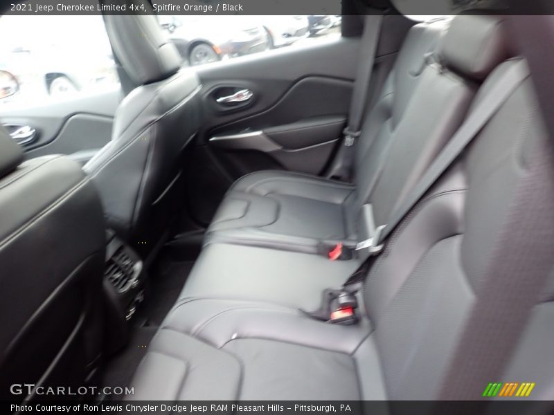 Spitfire Orange / Black 2021 Jeep Cherokee Limited 4x4