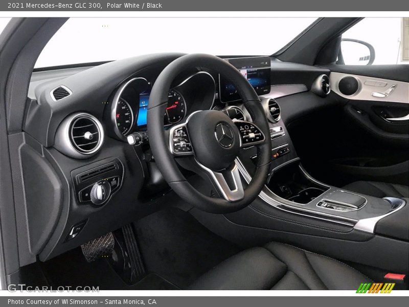 Polar White / Black 2021 Mercedes-Benz GLC 300