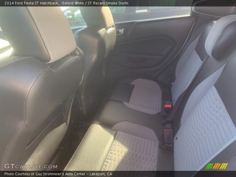 Oxford White / ST Recaro Smoke Storm 2014 Ford Fiesta ST Hatchback