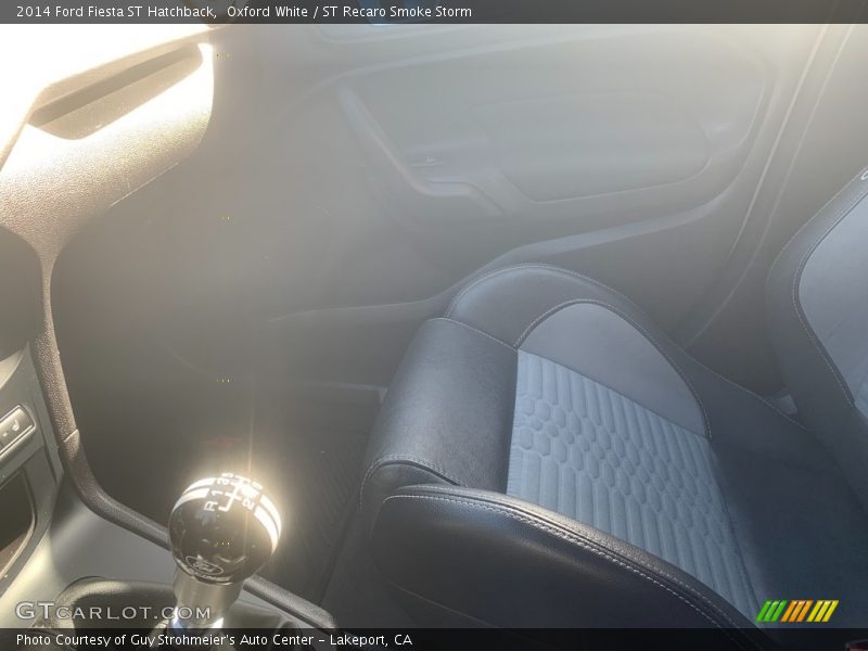 Oxford White / ST Recaro Smoke Storm 2014 Ford Fiesta ST Hatchback