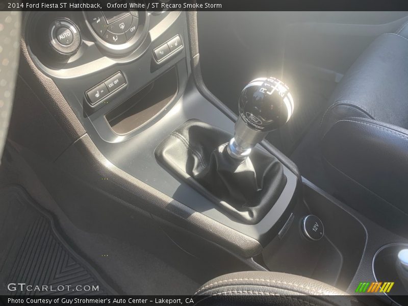 Oxford White / ST Recaro Smoke Storm 2014 Ford Fiesta ST Hatchback