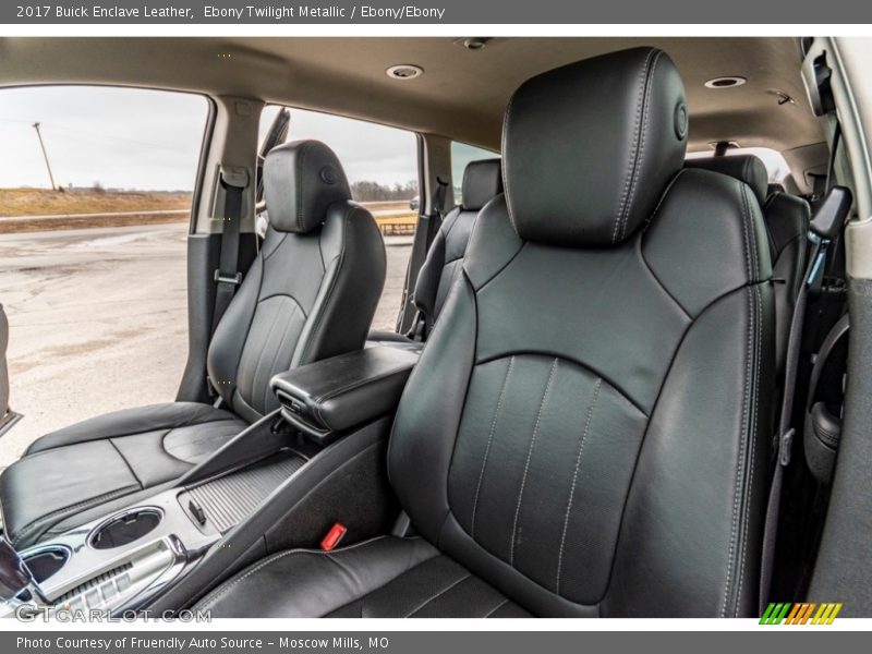 Ebony Twilight Metallic / Ebony/Ebony 2017 Buick Enclave Leather