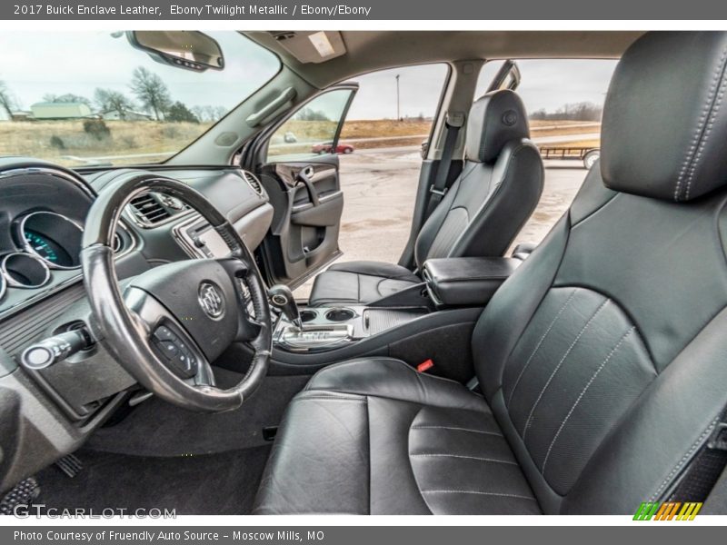 Ebony Twilight Metallic / Ebony/Ebony 2017 Buick Enclave Leather