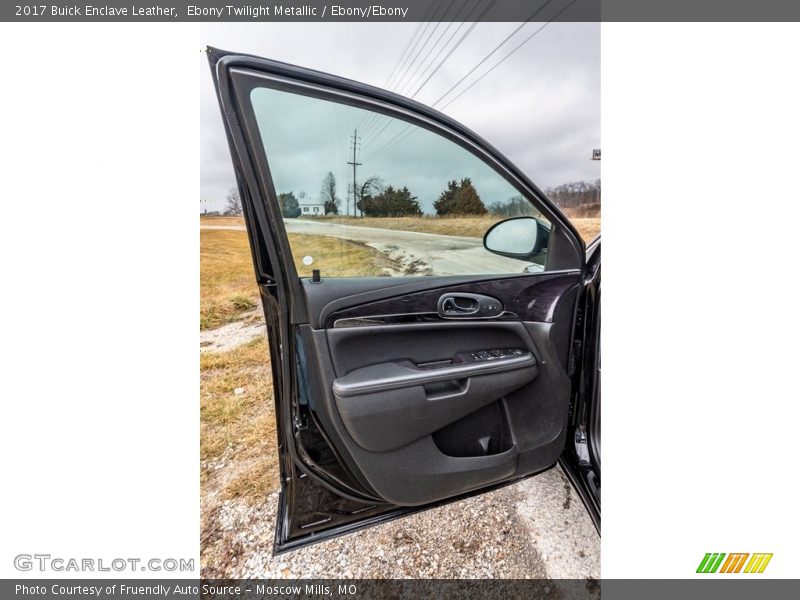 Ebony Twilight Metallic / Ebony/Ebony 2017 Buick Enclave Leather