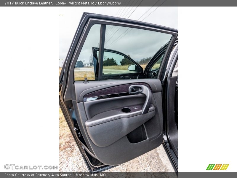 Ebony Twilight Metallic / Ebony/Ebony 2017 Buick Enclave Leather