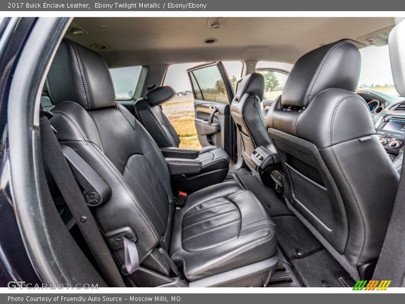 Ebony Twilight Metallic / Ebony/Ebony 2017 Buick Enclave Leather