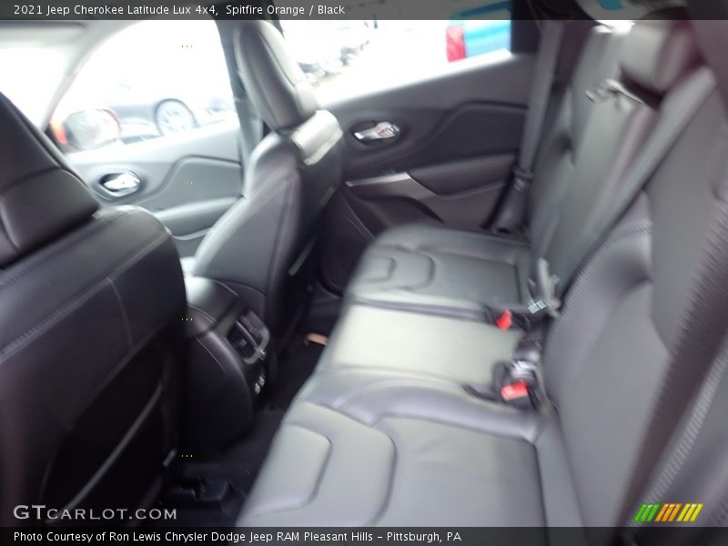 Spitfire Orange / Black 2021 Jeep Cherokee Latitude Lux 4x4