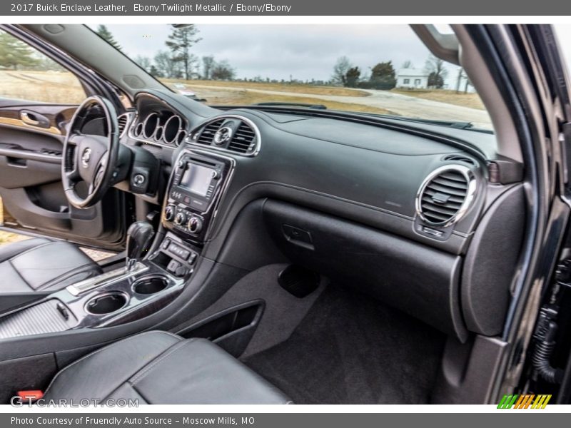 Ebony Twilight Metallic / Ebony/Ebony 2017 Buick Enclave Leather