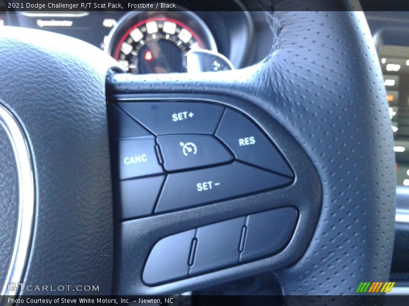 Frostbite / Black 2021 Dodge Challenger R/T Scat Pack