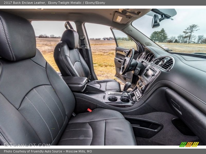 Ebony Twilight Metallic / Ebony/Ebony 2017 Buick Enclave Leather