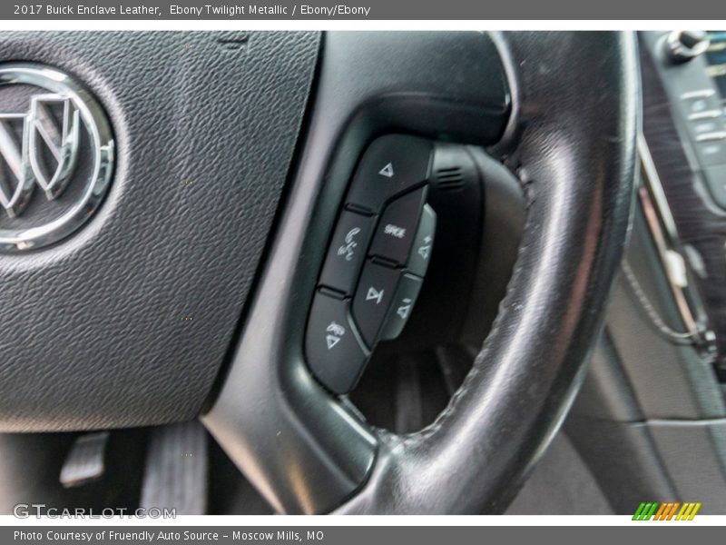 Ebony Twilight Metallic / Ebony/Ebony 2017 Buick Enclave Leather