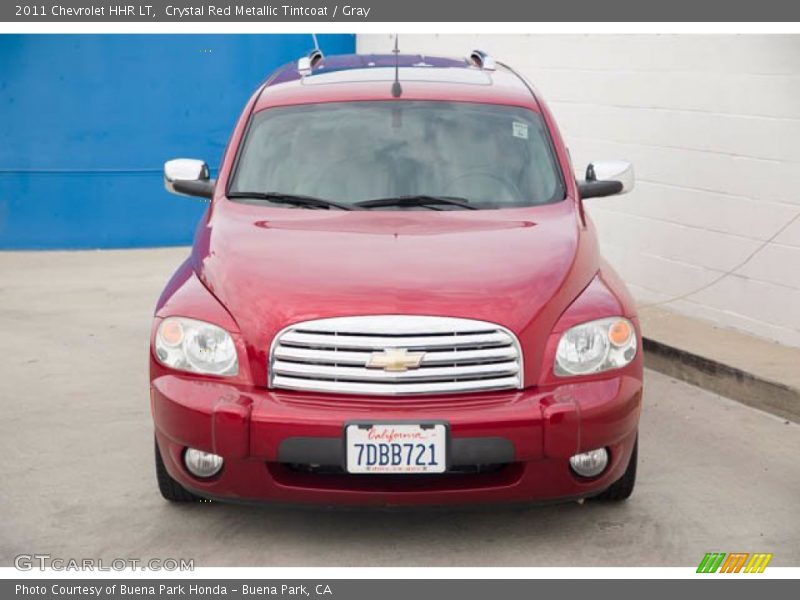 Crystal Red Metallic Tintcoat / Gray 2011 Chevrolet HHR LT