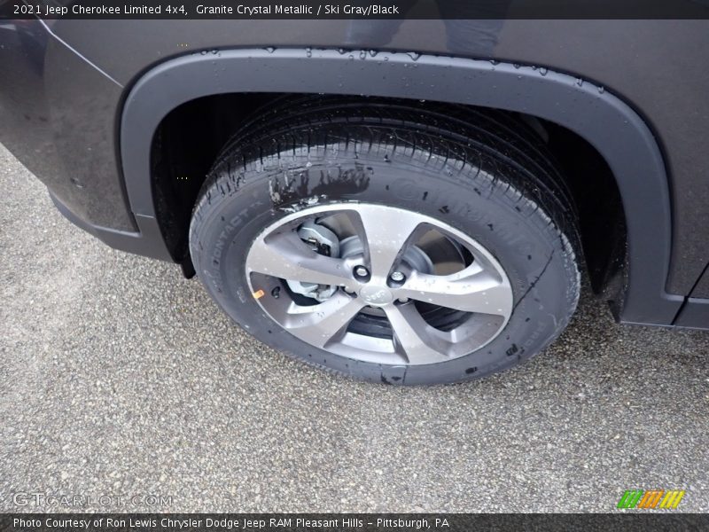 Granite Crystal Metallic / Ski Gray/Black 2021 Jeep Cherokee Limited 4x4