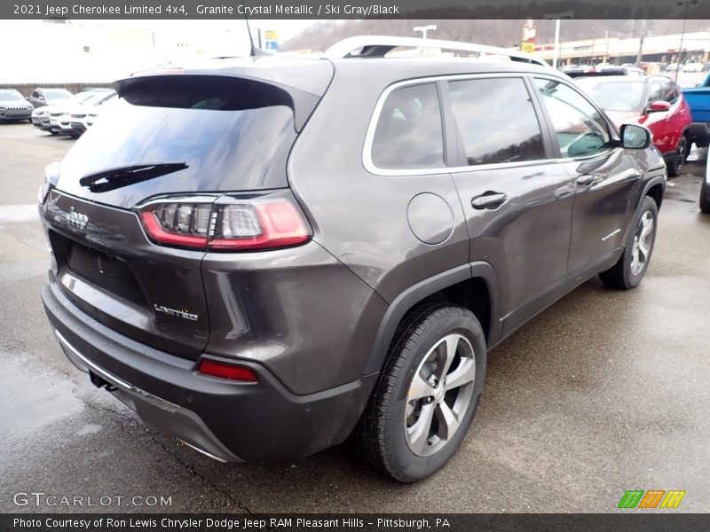 Granite Crystal Metallic / Ski Gray/Black 2021 Jeep Cherokee Limited 4x4
