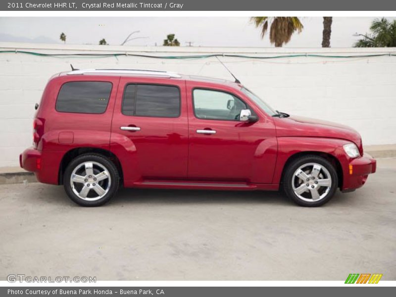 Crystal Red Metallic Tintcoat / Gray 2011 Chevrolet HHR LT
