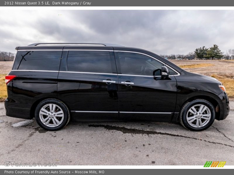 Dark Mahogany / Gray 2012 Nissan Quest 3.5 LE