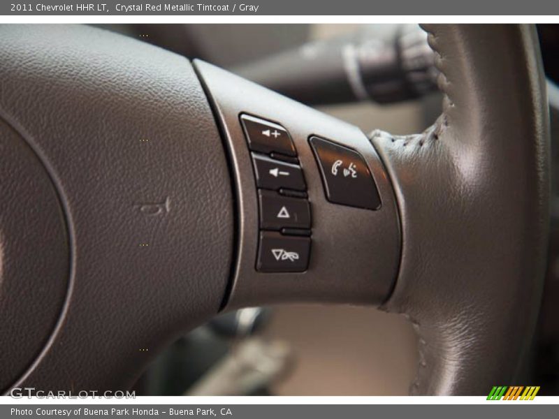 Crystal Red Metallic Tintcoat / Gray 2011 Chevrolet HHR LT