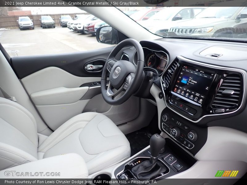 Granite Crystal Metallic / Ski Gray/Black 2021 Jeep Cherokee Limited 4x4