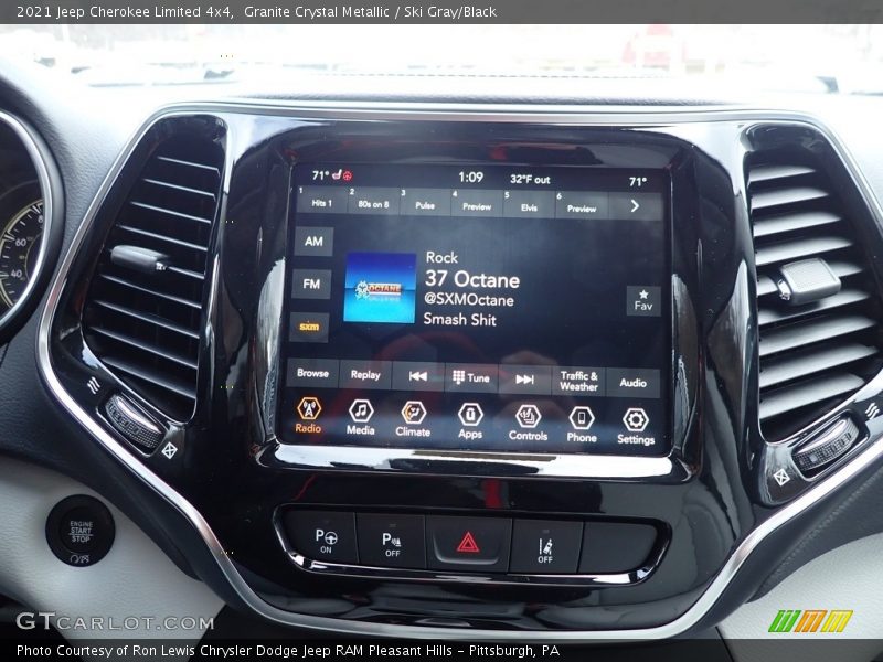 Granite Crystal Metallic / Ski Gray/Black 2021 Jeep Cherokee Limited 4x4