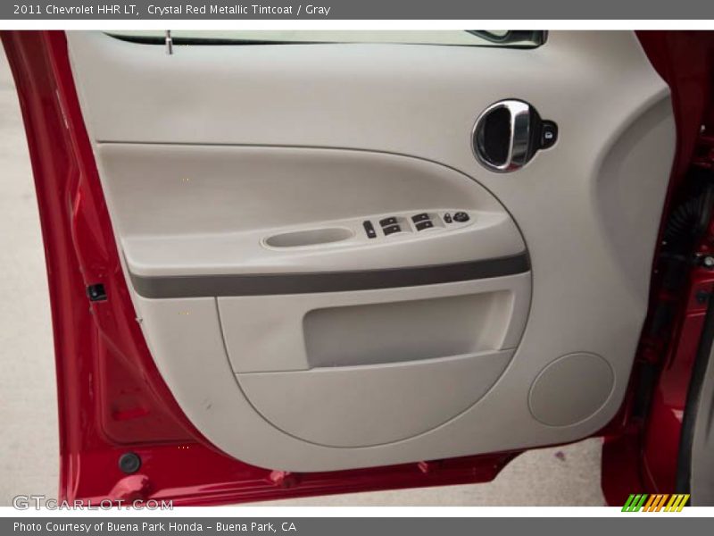 Crystal Red Metallic Tintcoat / Gray 2011 Chevrolet HHR LT