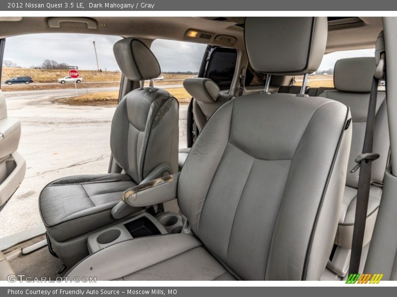 Dark Mahogany / Gray 2012 Nissan Quest 3.5 LE