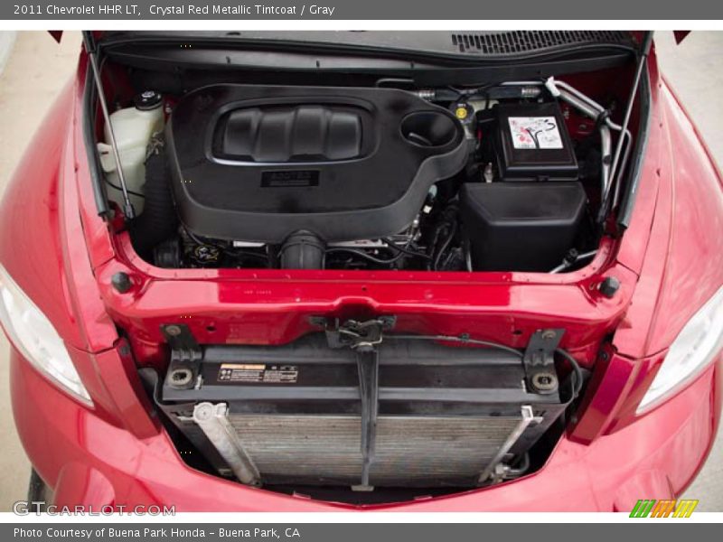 Crystal Red Metallic Tintcoat / Gray 2011 Chevrolet HHR LT