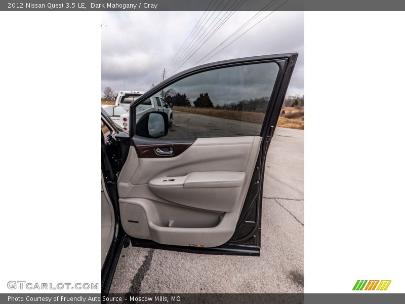 Dark Mahogany / Gray 2012 Nissan Quest 3.5 LE