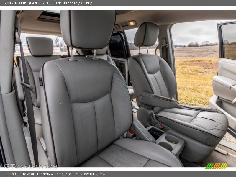 Dark Mahogany / Gray 2012 Nissan Quest 3.5 LE