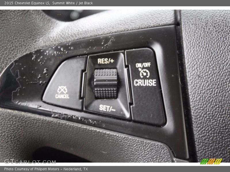 Summit White / Jet Black 2015 Chevrolet Equinox LS