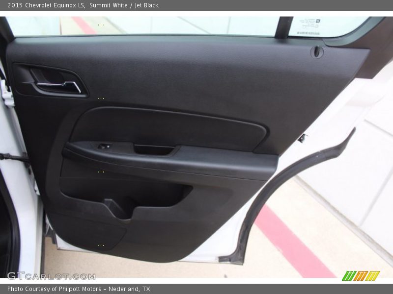 Summit White / Jet Black 2015 Chevrolet Equinox LS