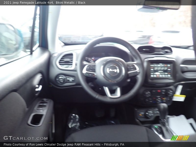 Bikini Metallic / Black 2021 Jeep Renegade Latitude 4x4