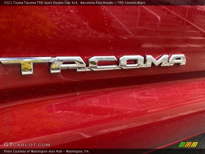 Barcelona Red Metallic / TRD Cement/Black 2021 Toyota Tacoma TRD Sport Double Cab 4x4