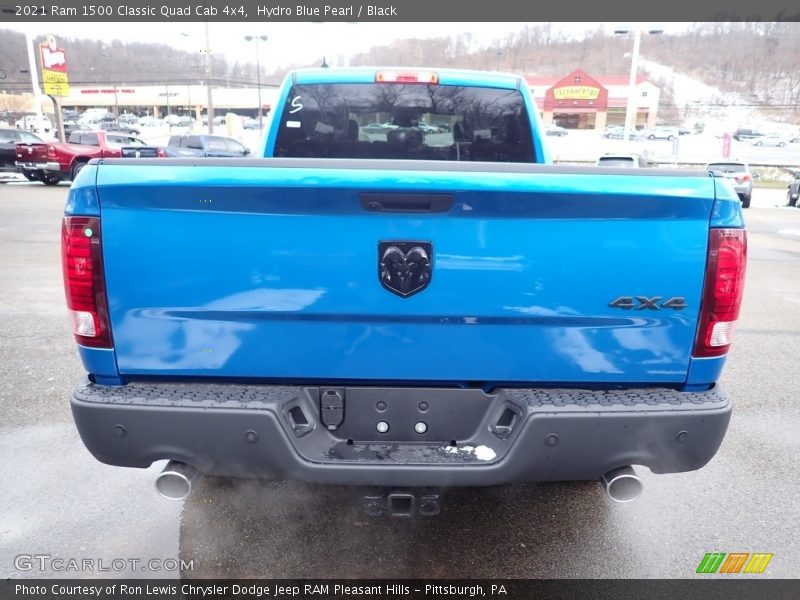 Hydro Blue Pearl / Black 2021 Ram 1500 Classic Quad Cab 4x4