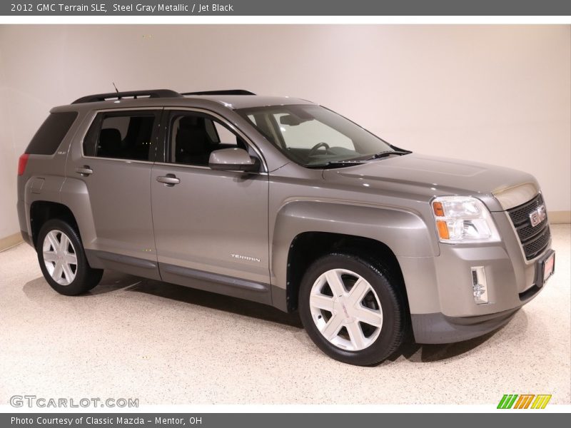 Steel Gray Metallic / Jet Black 2012 GMC Terrain SLE